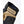 Hestra glove cuff with tan suede patch and black mesh fabric