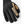 Hestra black mesh glove with tan suede finger detail