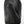 Black leather mitten with fabric thumb panel