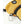 Hestra yellow glove detail with carabiner and brand patch