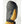 Hestra black leather mitten with yellow thumb detail