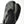 Hestra black leather three finger mitten with yellow stitching