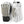 Hestra white and grey leather ski gloves with Gore-Tex branding