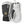 Hestra white and black leather three finger ski gloves with carabiner