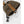 Hestra olive green glove cuff with leather pull tab and carabiner