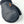 Black leather Hestra mitten with logo patch