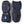 Hestra navy blue insulated mittens with adjustable wrist straps and textured palm grip