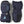 Hestra navy blue insulated mittens with adjustable wrist straps and textured palms
