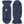 Hestra navy blue knit wool mittens