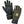 Hestra olive green and black work gloves with yellow stitching and Hestra logo patch