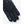 Hestra black glove showing textured fabric and leather detailing on fingers
