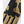 Hestra tan and black suede glove with textured grip detailing