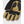 Hestra tan and black leather glove palm detail with reinforced stitching