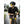 Cyclist wearing Hestra fingerless gloves and POC helmet leaning on handlebars