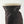 Brown Hestra leather glove cuff with cream shearling lining and zigzag stitching detail