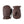 Hestra brown leather mittens with white fleece lining
