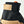 Hestra glove cuff with tan leather velcro strap and black fabric