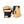 Hestra fingerless gloves in tan and black with velcro wrist straps
