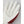 Hestra white glove with red side panel