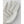 Close up of grey and white athletic glove palm