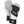 Hestra grey and white mittens with black accents and logo