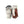 Hestra beige and brown leather gloves with black accents