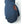 Hestra navy blue mitten with brown leather thumb detail