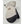 Hestra beige and black leather mitten with brand logo patch