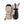Hestra beige and black insulated winter mittens with adjustable wrist straps
