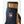 Hestra navy and tan leather glove with velcro wrist strap and brand logo patch