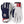 Hestra navy and white leather gloves with Gore Windstopper branding