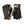 Hestra black and brown leather gloves with Gore-Tex Infinium branding