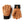 Hestra tan leather gloves with black ribbed cuffs