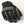 Hestra black and grey work glove with orange accents