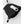 Hestra glove cuff with black fabric and white leather trim featuring HDry logo and adjustable drawstring