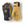 Hestra black and tan leather gloves with adjustable wrist straps