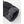 Hestra glove cuff with grey wool lining and black exterior