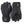 Hestra black CZone winter gloves with adjustable wrist straps