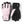 Hestra CZone pink and black winter gloves