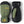 Hestra green and black winter mittens with CZone branding