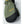 Hestra olive green mitten with black textured palm and embroidered logo