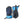 Hestra blue and navy winter gloves with adjustable wrist straps and pull cords