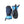 Hestra blue and navy CZone mittens with adjustable wrist straps and pull tabs