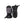 Hestra black and grey winter mittens with adjustable wrist straps and logo branding