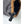 Hestra glove cuff with brown trim and black adjustable drawstring toggle