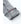 Hestra grey wool glove cuff with fleece lining and red stitching detail