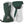 Hestra green and white three-finger ski gloves