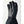 Hestra black leather and fabric glove