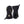 Hestra black insulated winter gloves with adjustable wrist cinch