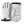Hestra white fleece gloves with black wrist trim